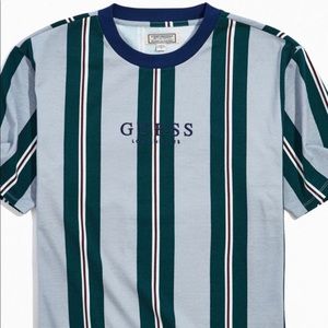 Guess Catalan Striped Tee - Brand New